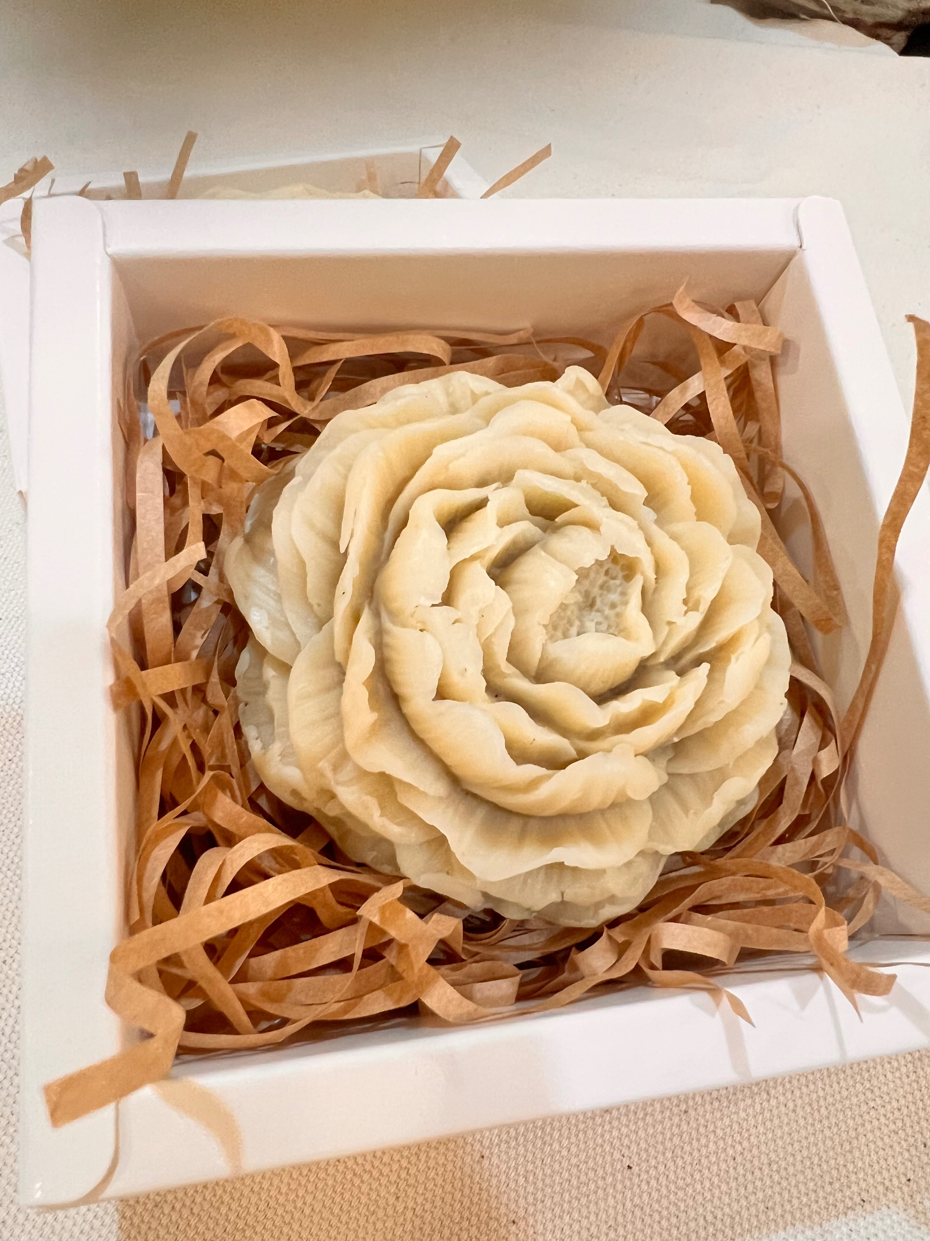 牡丹花芙蓉花手工皂禮盒｜80g+-5｜朵