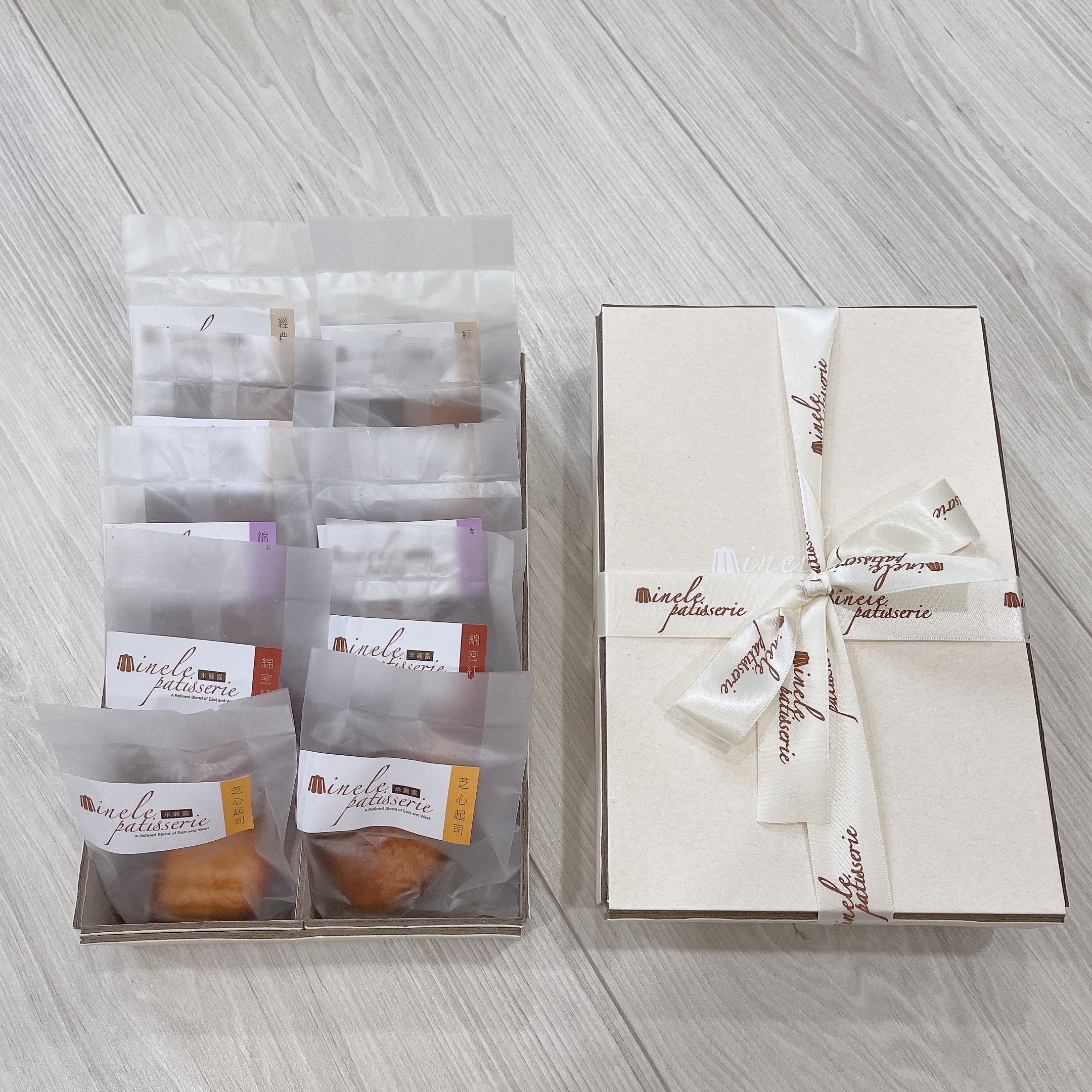 米麗露 脆皮烤年糕 禮盒組10顆裝(4顆經典原味、2顆綿密芋泥、2顆芝心起司、2顆綿密紅豆)