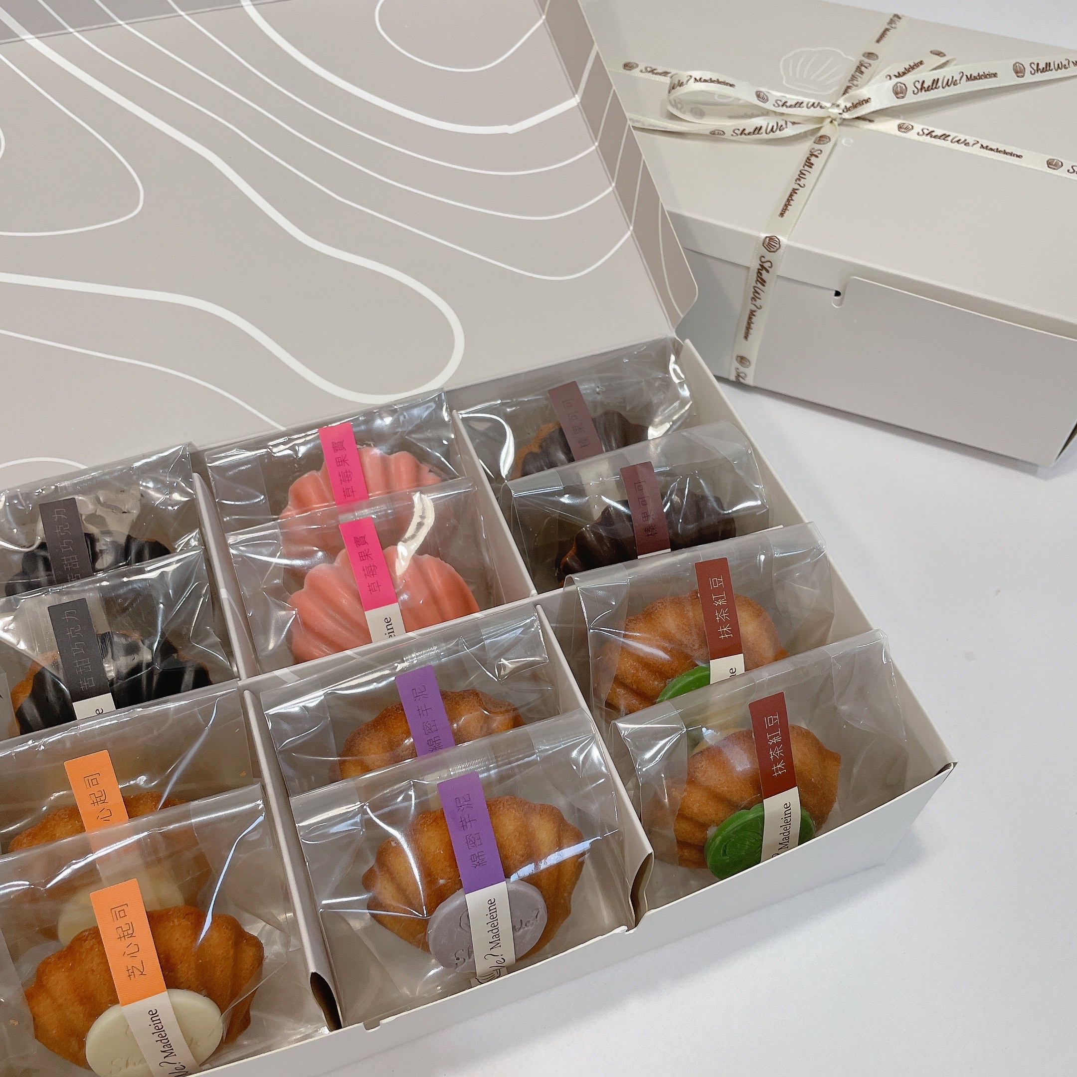 Shell we? Madeleine瑪德蓮 12顆禮盒（可指定口味）
