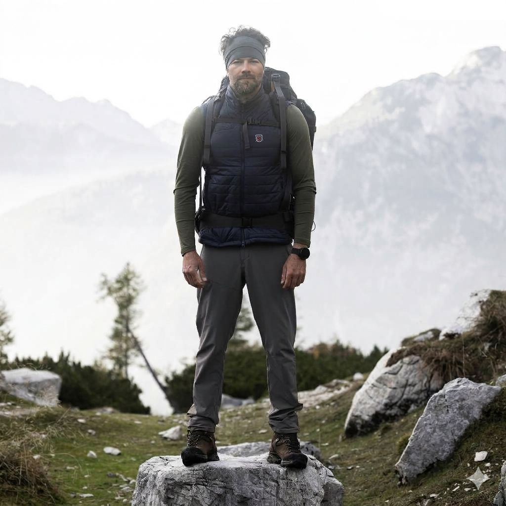 Fjallraven Abisko Trail Stretch 輕量全彈性機能長褲_男款標準版