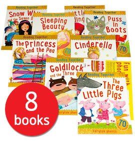Reading Together FairyTale Phonics - 8書 $750 （-RTFT-）