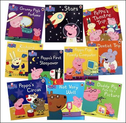 【熱門平裝套書】Peppa Pig Circus 10書 $700 （-PPCB-）