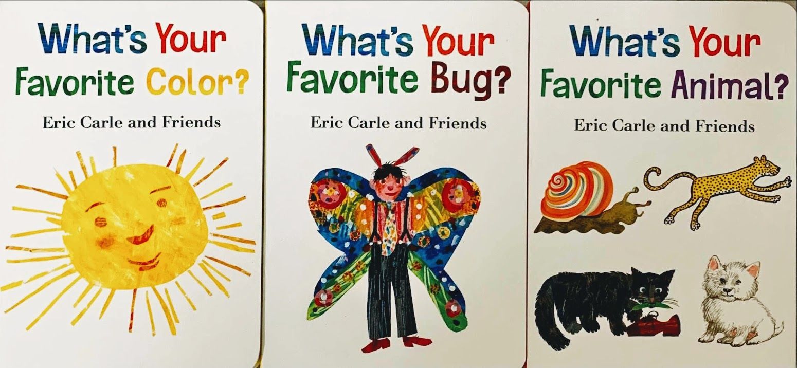 【全新折扣】Eric Carle and Friends: 3書 $300 （-ECAF-）