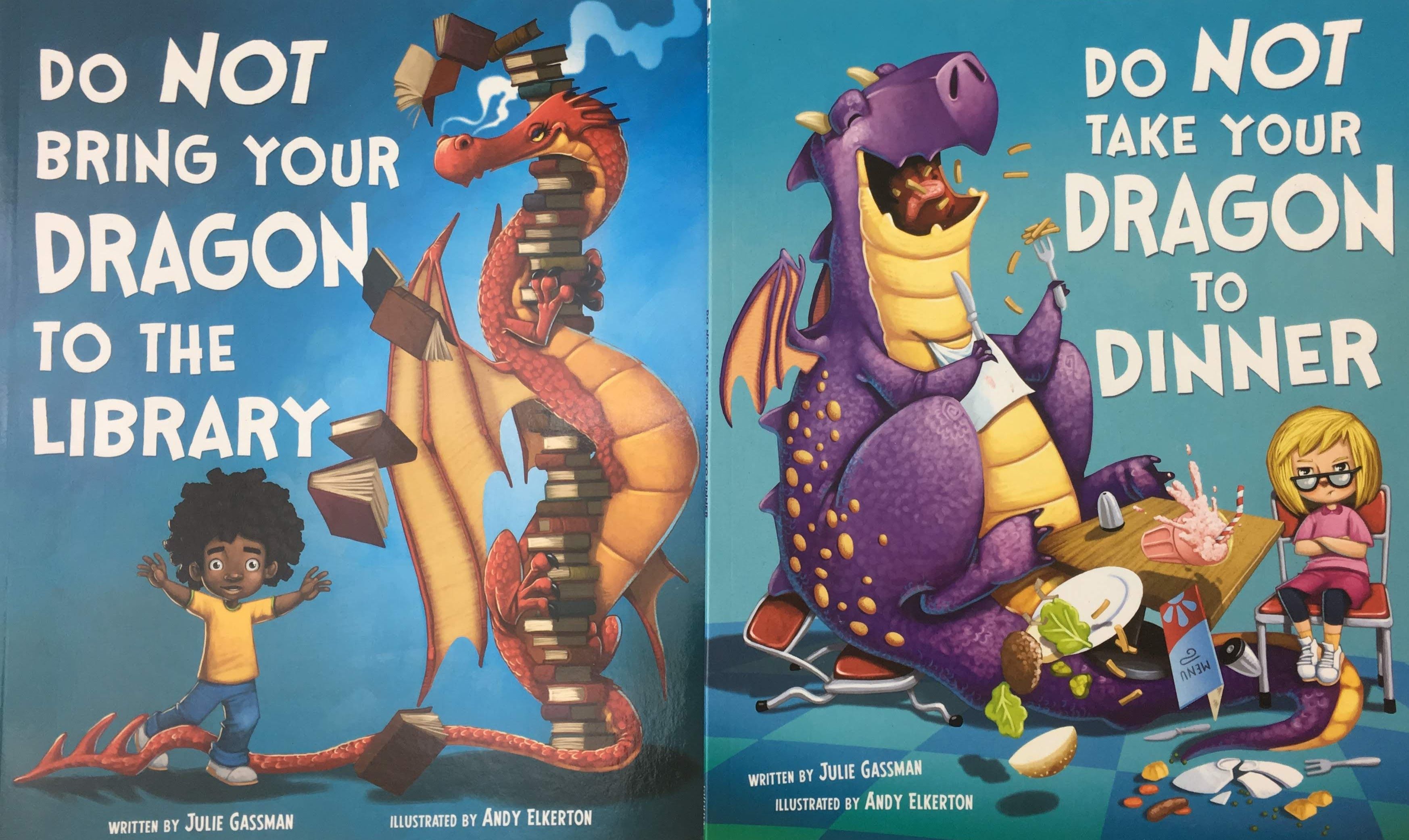DO NOT BRING YOUR DRAGON to...- 2 Books $240 （-DND2-）