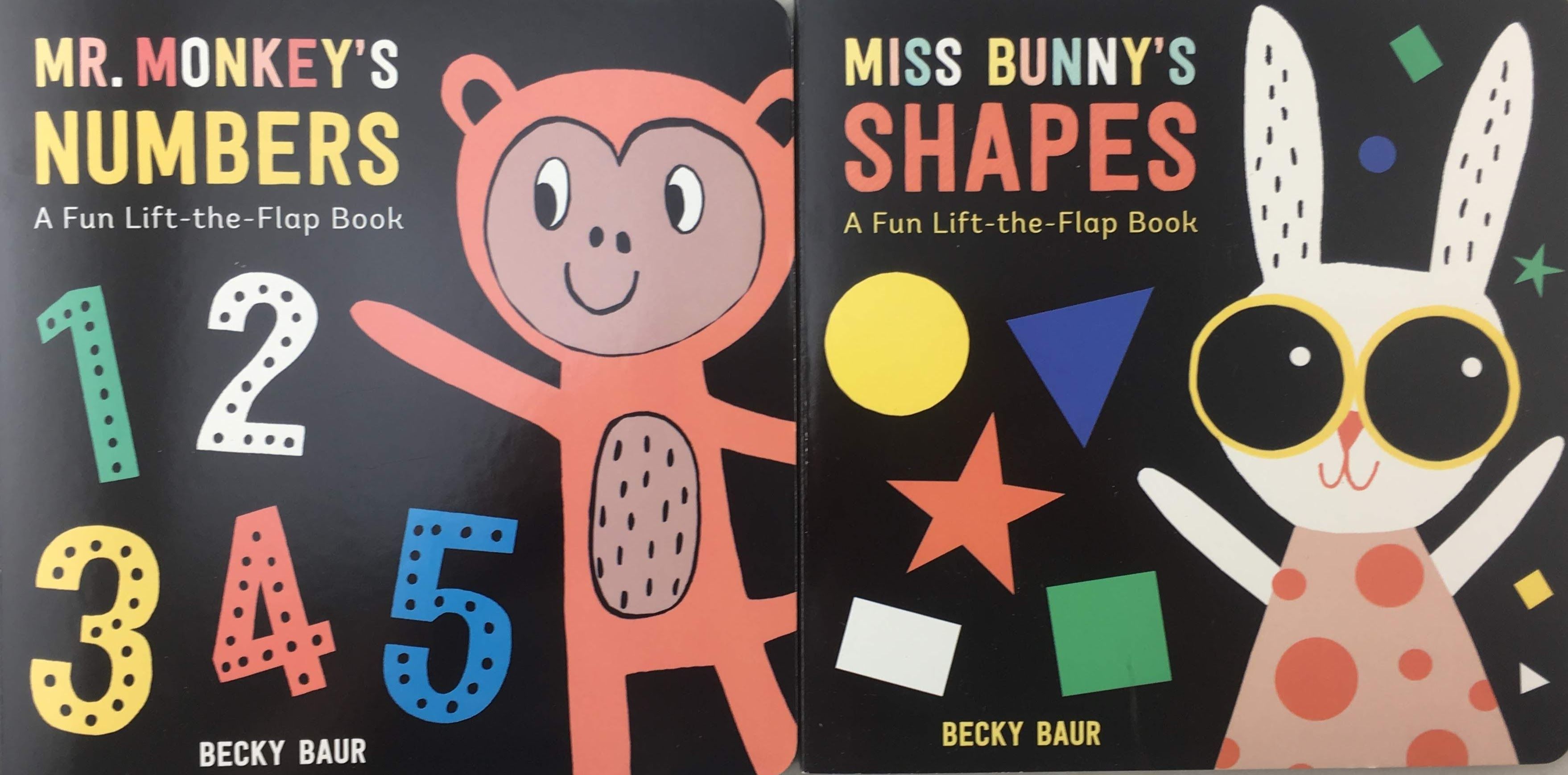 Mr. Monkey’s Numbers ＆ Miss Bunny’s Shapes 2 書$200 （-FLF2-）