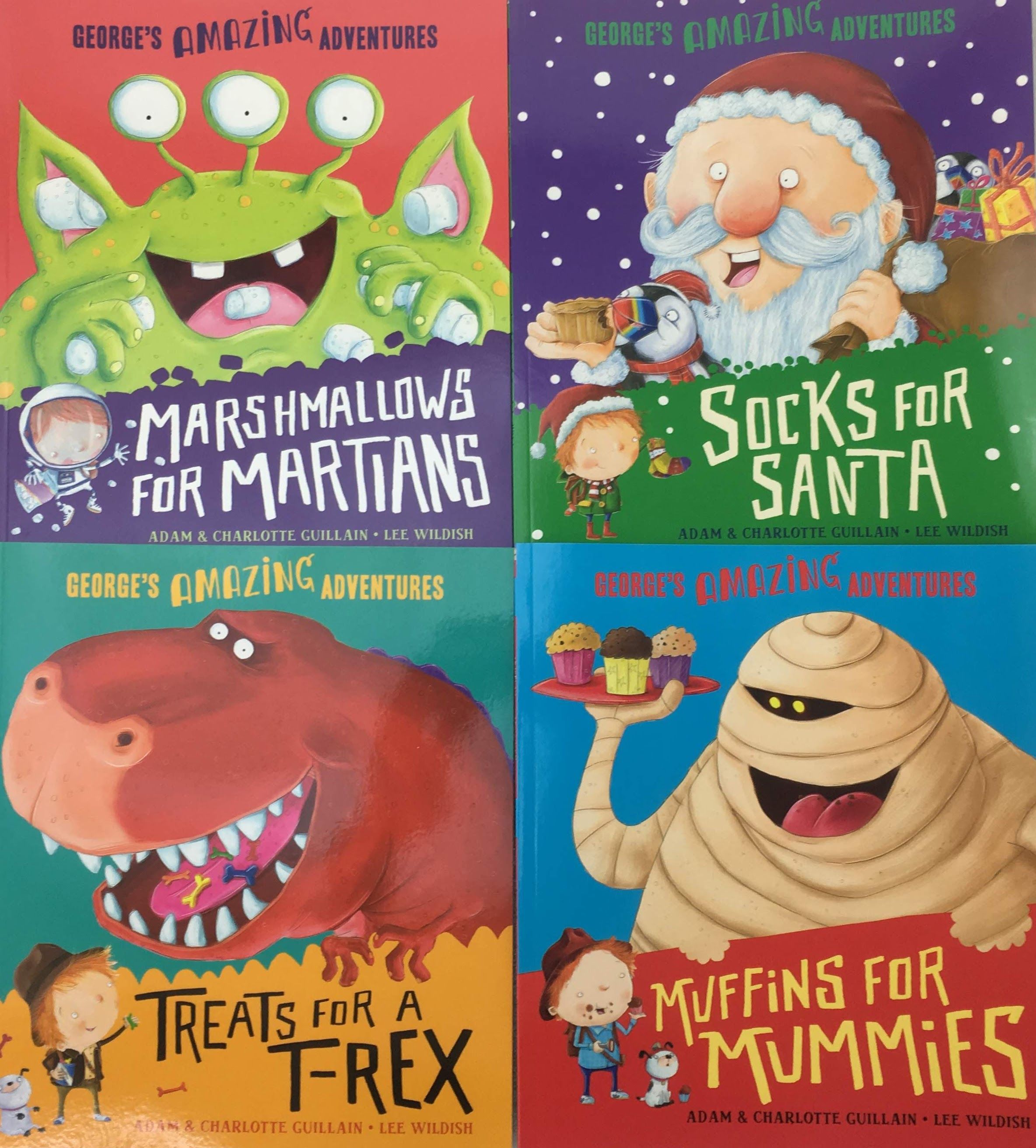 George’s Amazing Adventures Collection-4 Books $450 （-GAA4-）