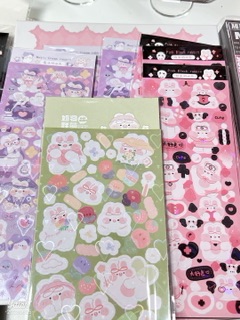 奶油兔社團貼紙