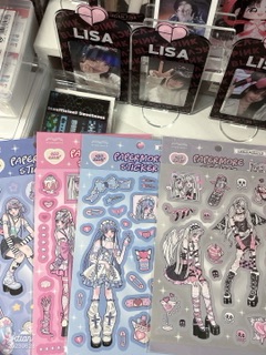 甜亞風人物貼紙