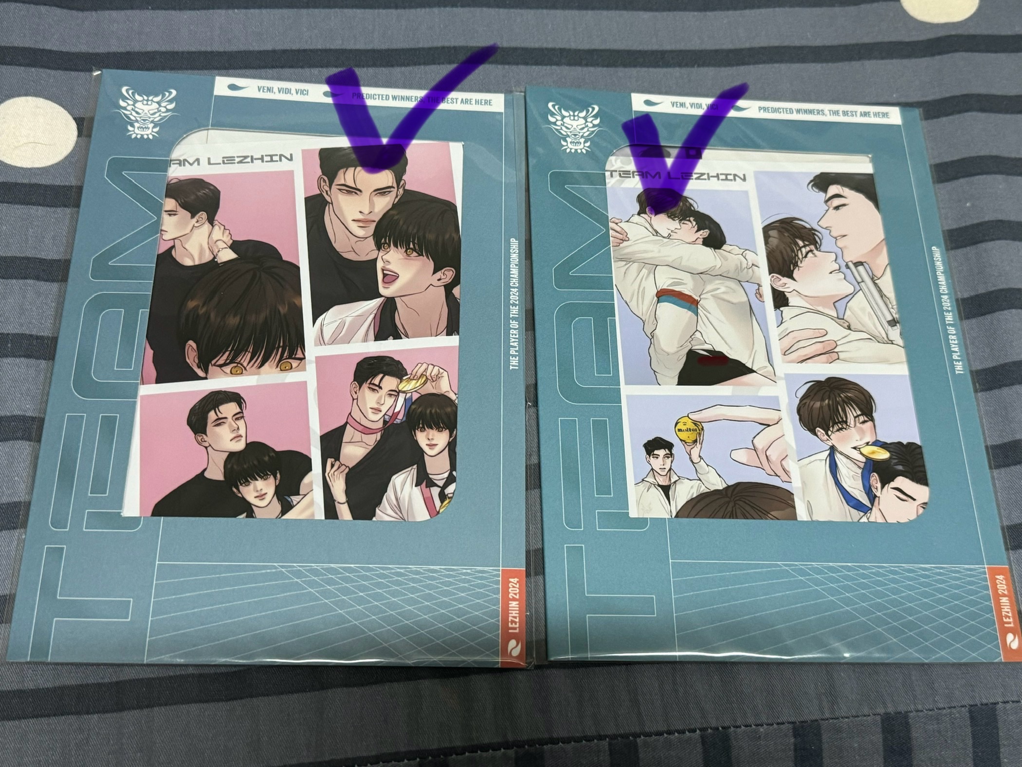 夜畫帳、Limited Run四宮格