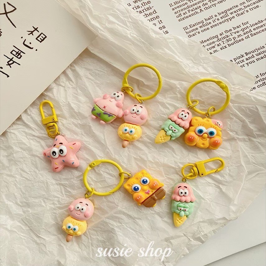 海綿寶寶吊飾A款