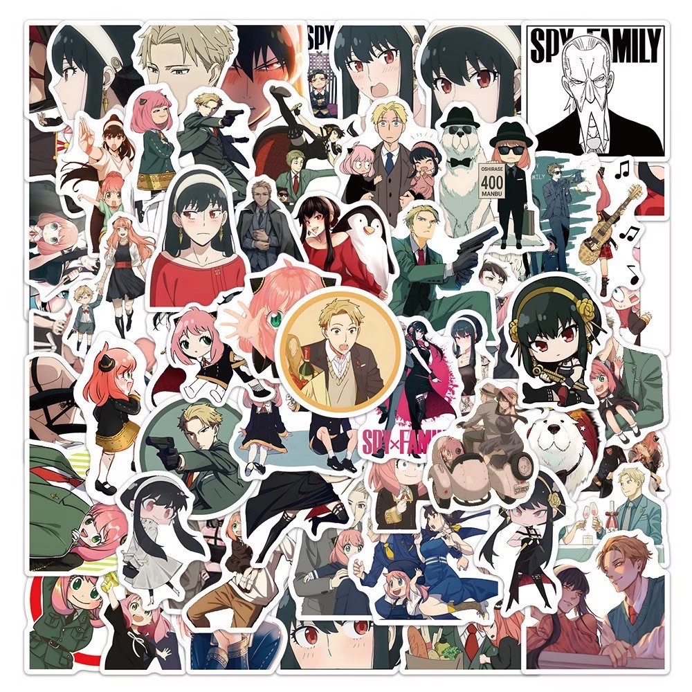 間諜扮家家酒貼紙