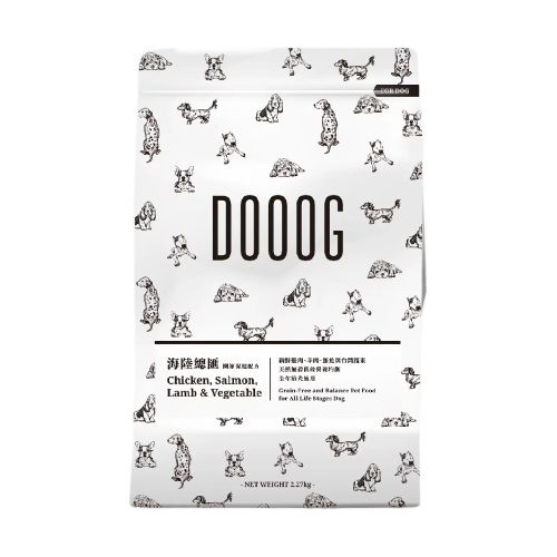 DOOOG 杜革 無穀犬糧 狗飼料 DOOOG狗飼料 犬飼料 海陸總匯 /原野羊肉 /田園鮮雞 關節/皮毛/低卡