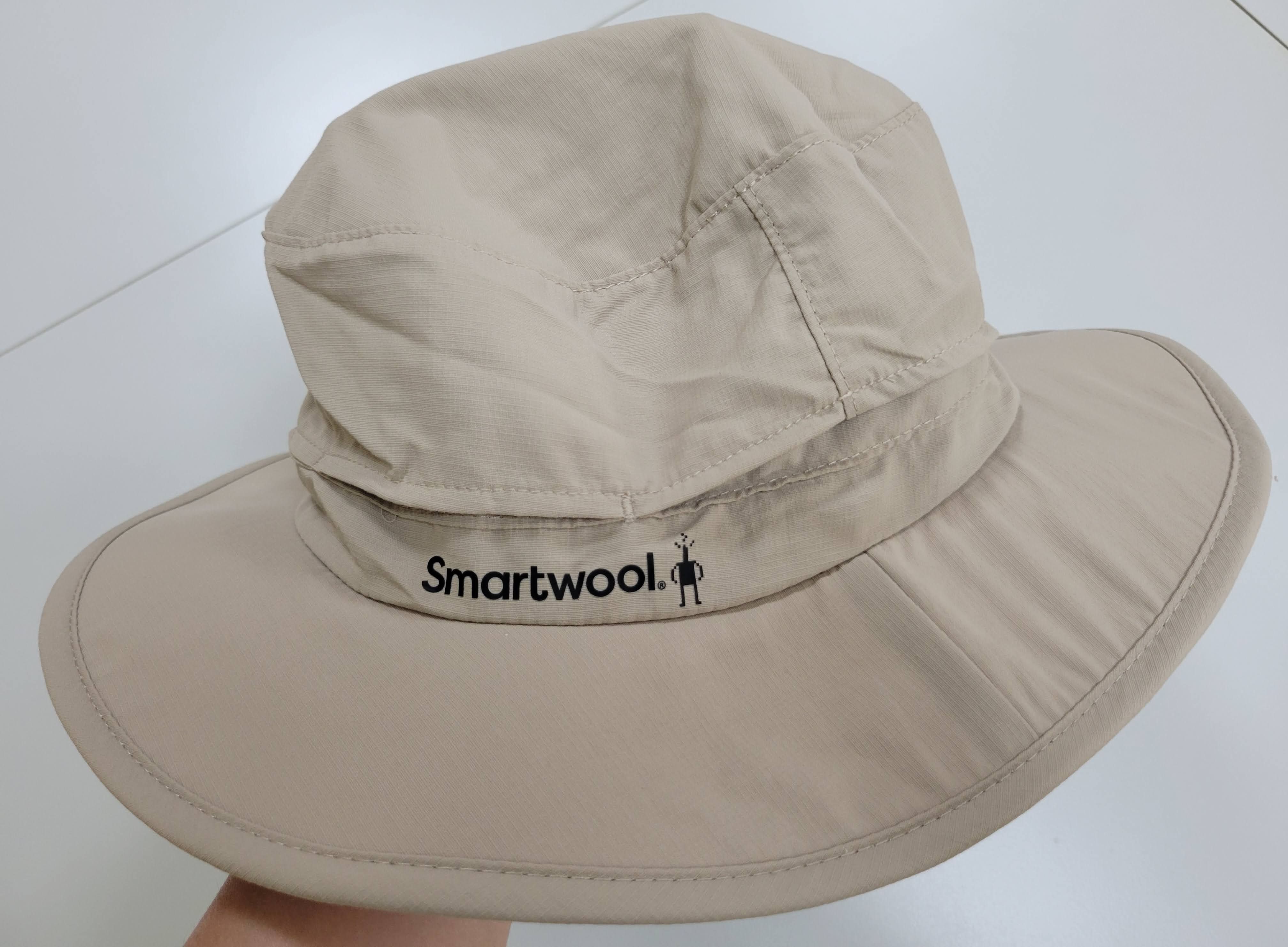 SmartWool Sun hat - 輕量 UPF+ 羊毛內裡圓盤帽