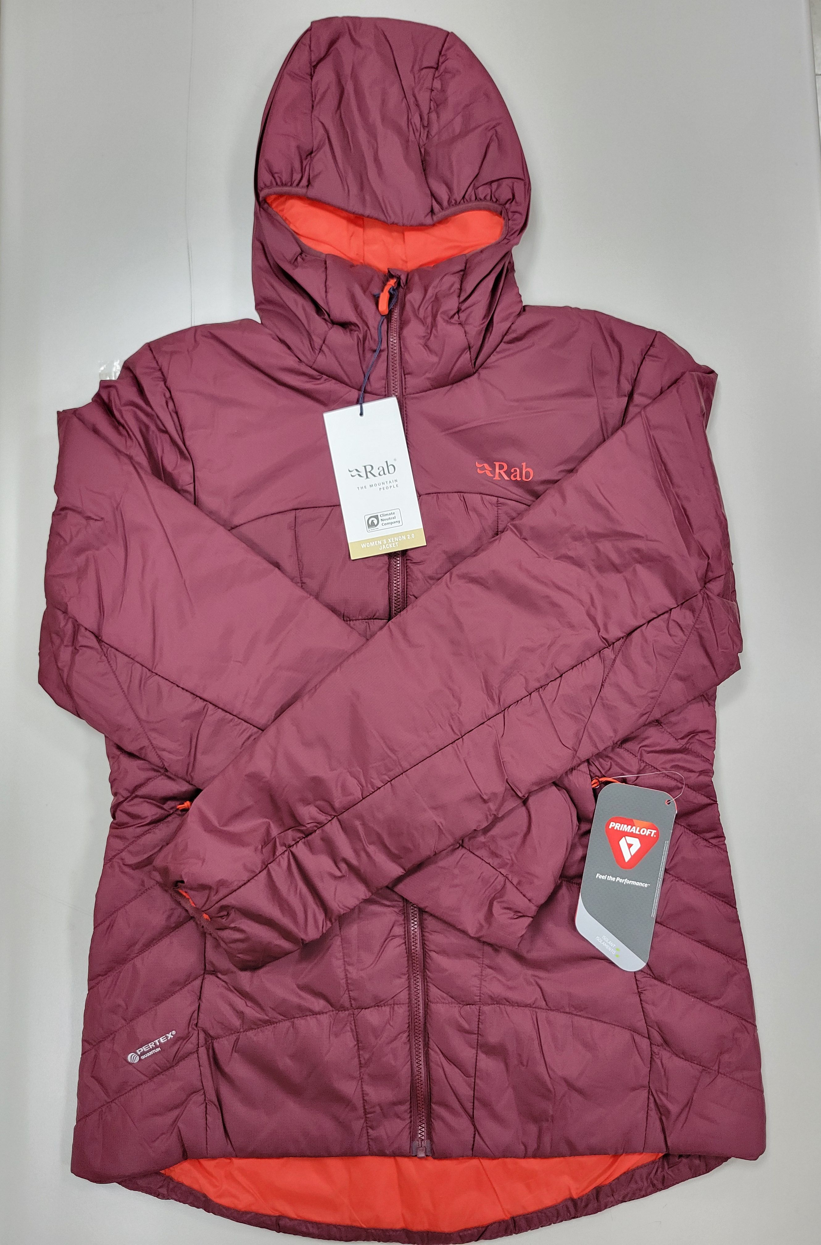 Rab Xenon 2.0 女版 輕量防風化纖連帽外套