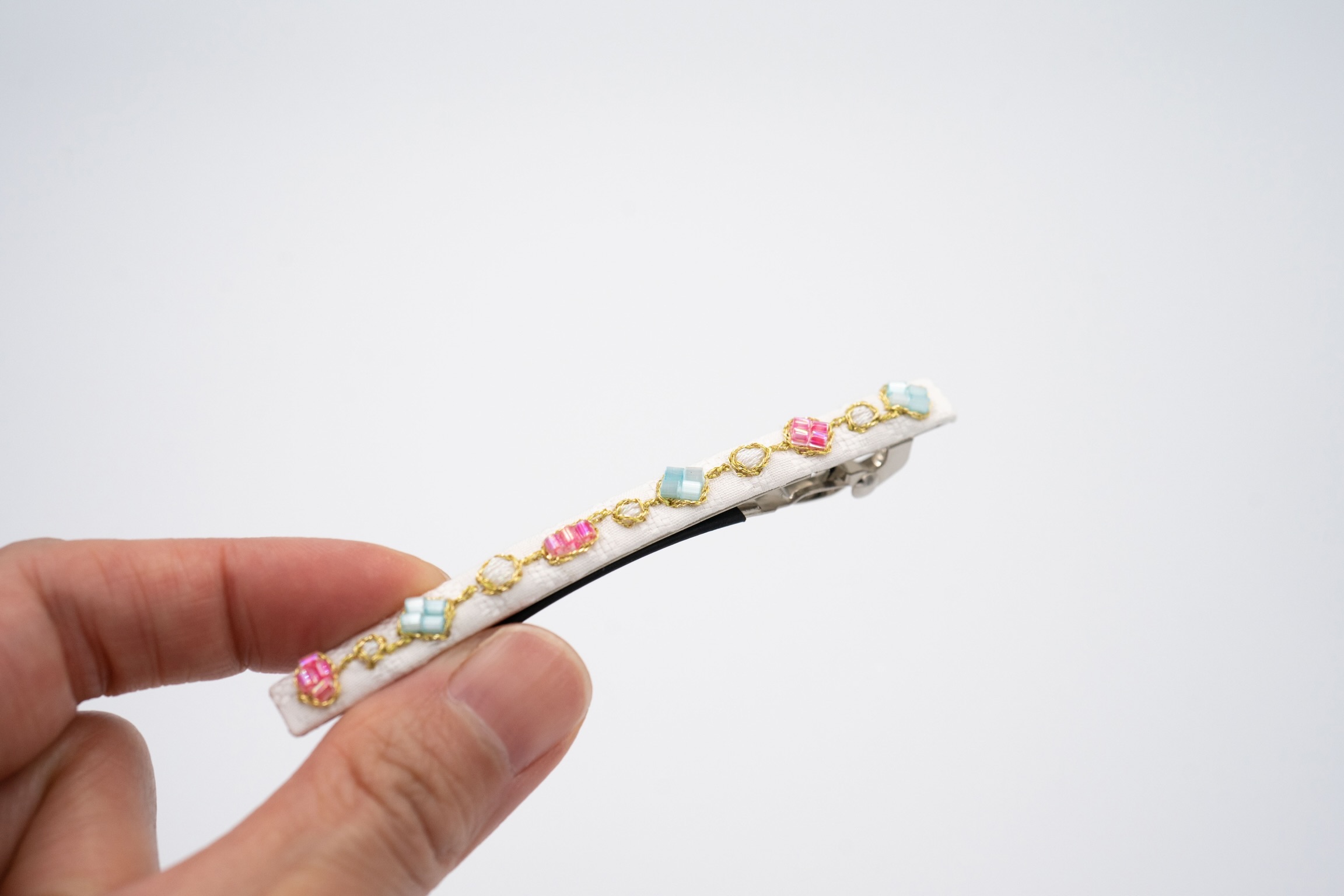 手刺繡韓系髮夾