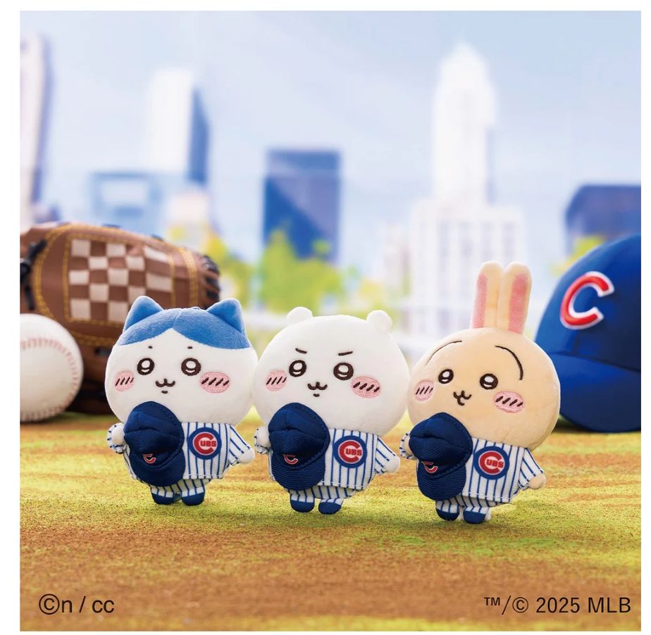 【吉伊卡娃】chiikawa 2025 MLB TOKYO 棒球聯名系列 吉伊卡哇 娃娃 包包吊飾