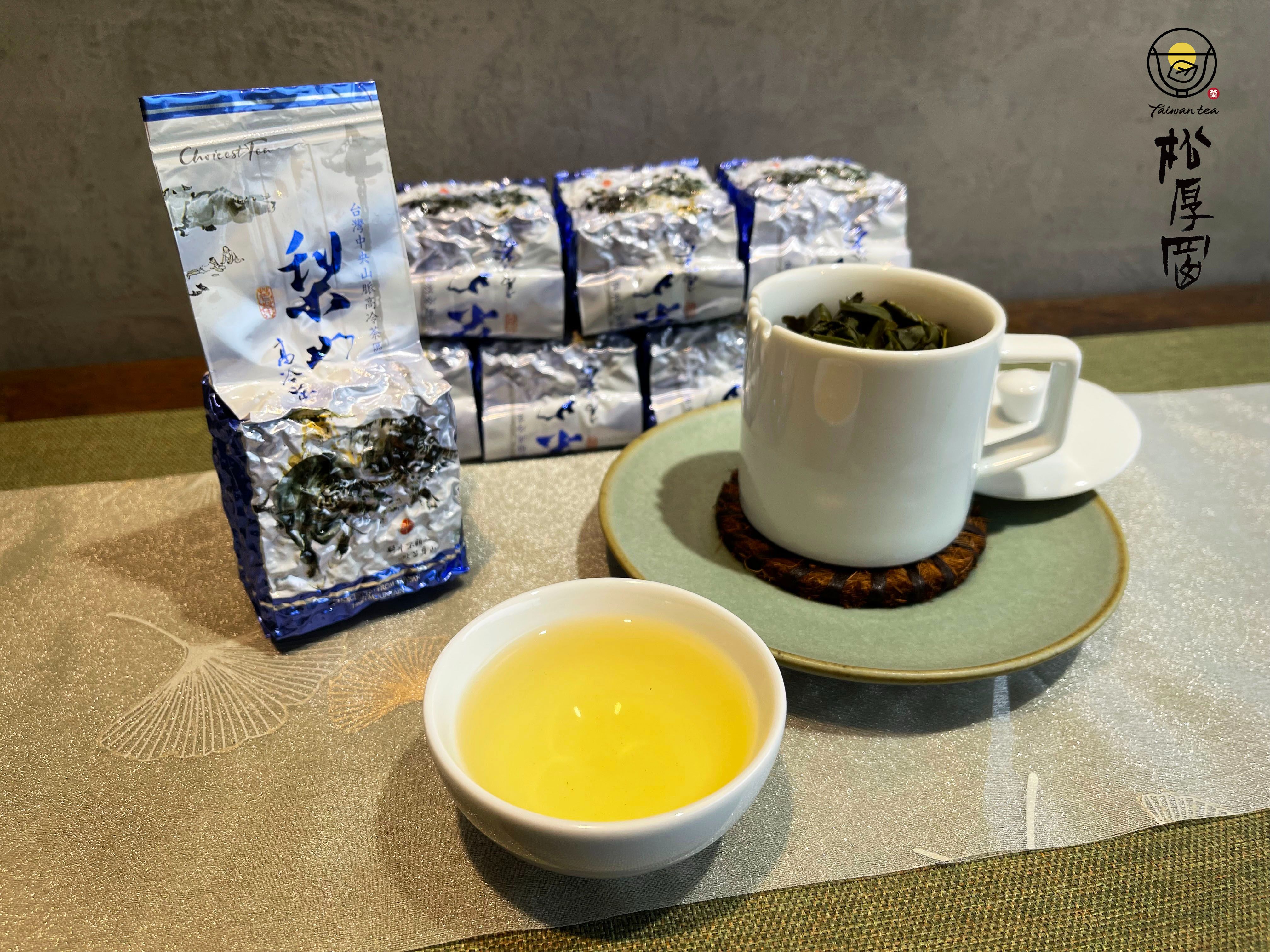 松厚岡茶業《2024-梨山新佳陽2版 春茶》發酵度較高 茶湯渾厚