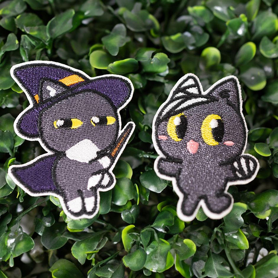 萬聖節刺繡燙布貼