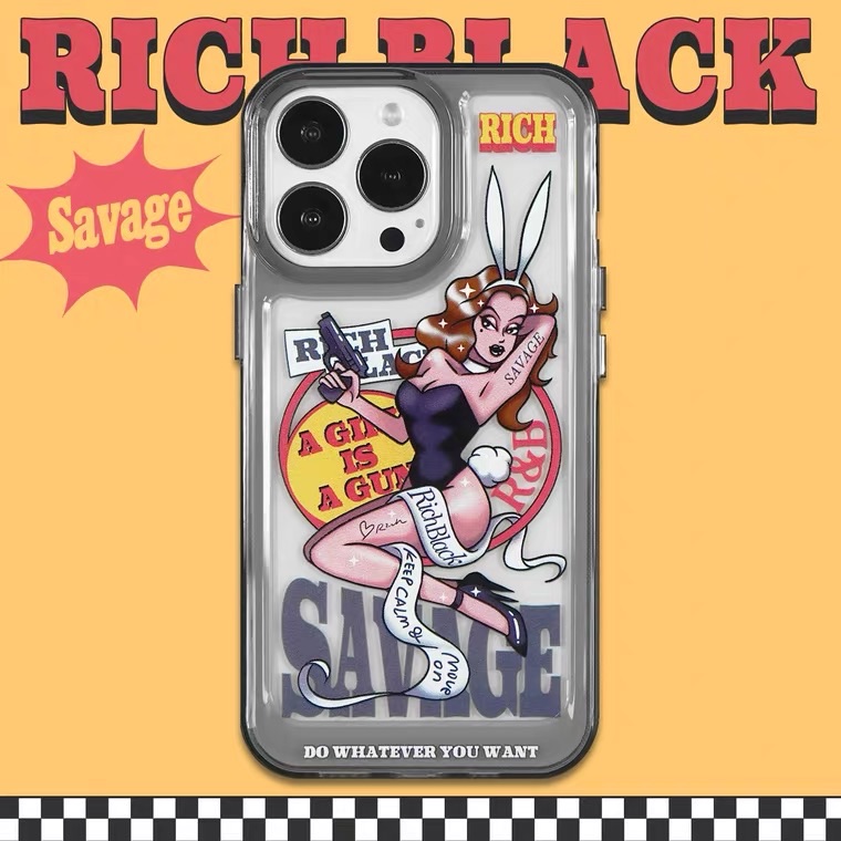 Richblack原創兔女郎手機殼࿐✩.˚