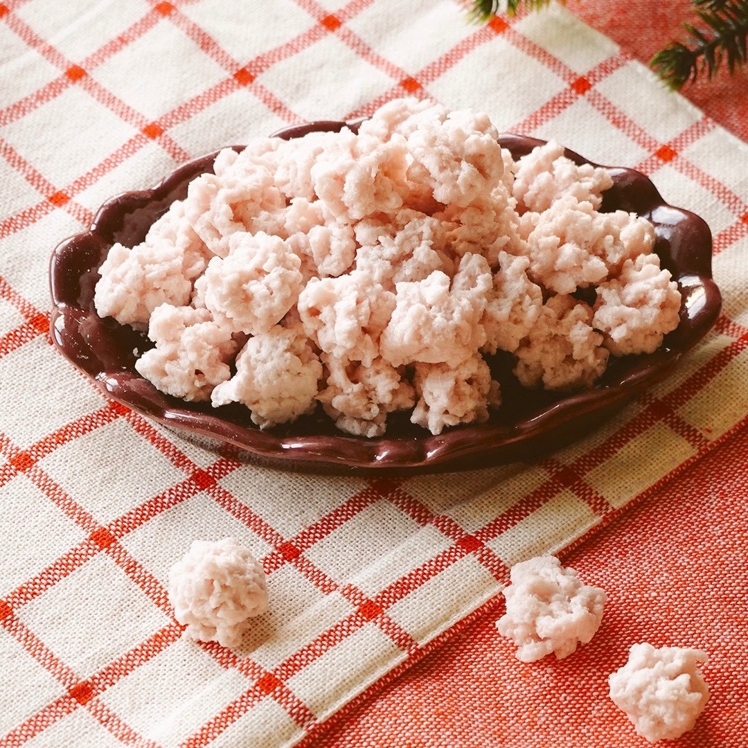 手工爆米花凍乾＿魚米花（虱目魚）