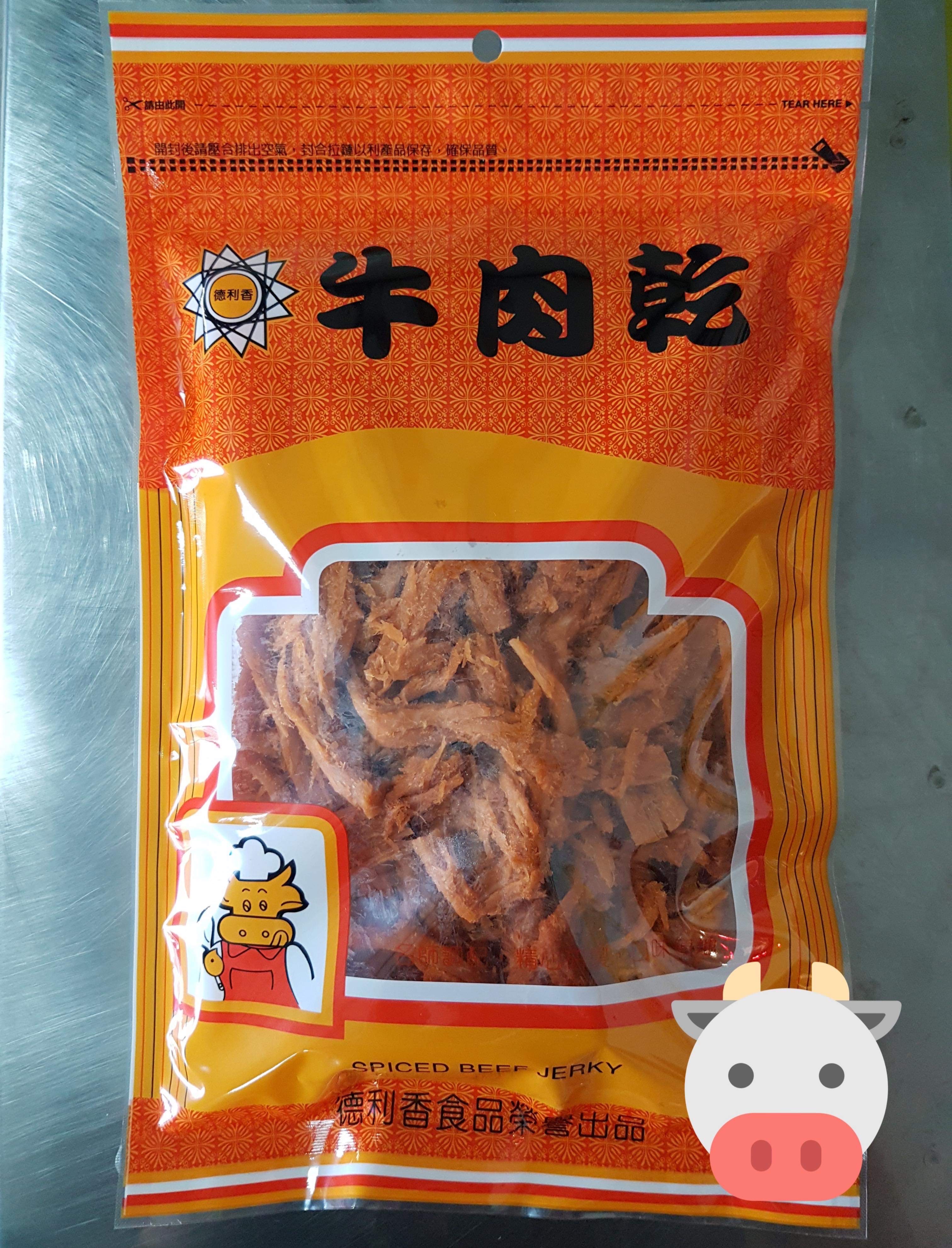 ^德利香^澳洲進口牛肉（以符合檢疫）《牛腱絲》半斤300g【原味】現貨 滿3000免運費 肉乾 零食 追劇 送禮 正品