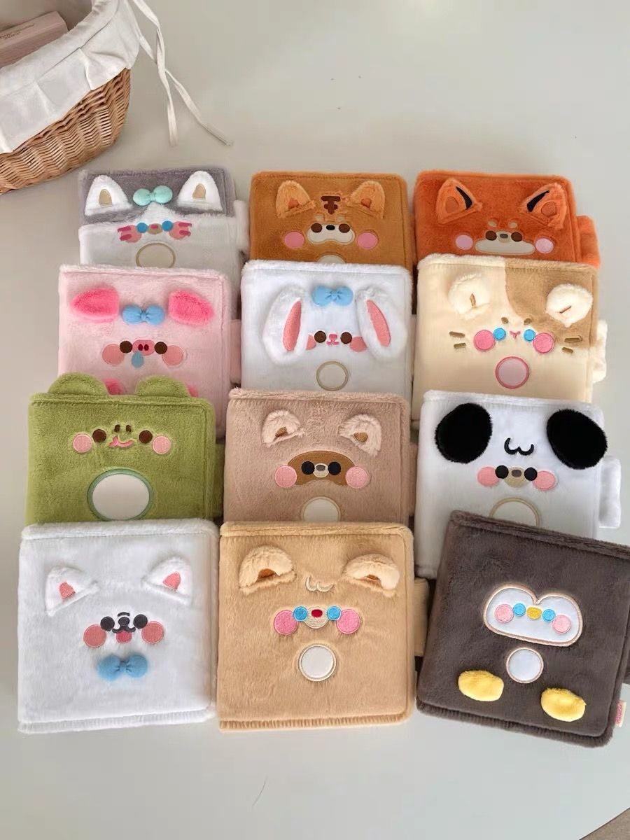 少女玩心原創 動物毛絨卡冊✨預購