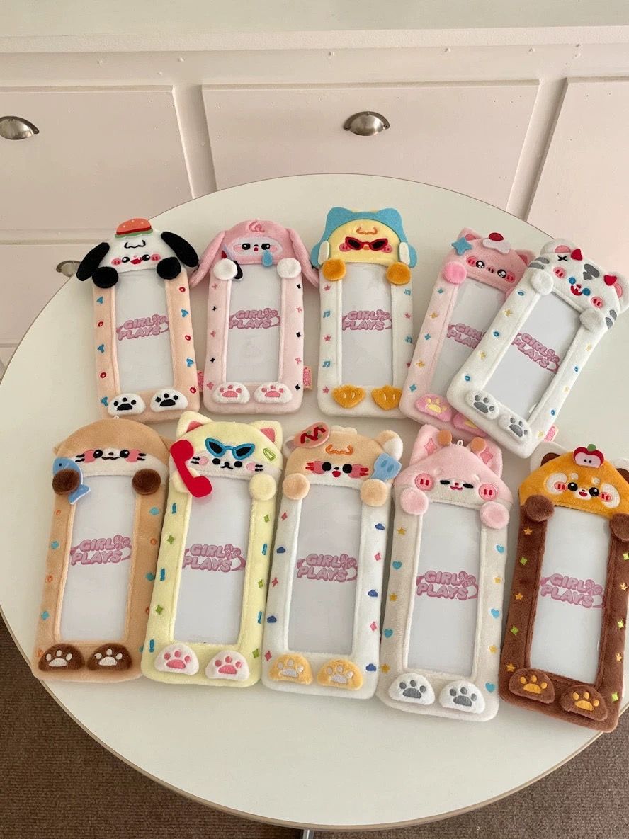 新品✨少女玩心原創 動物毛絨人生四格卡套✨預購
