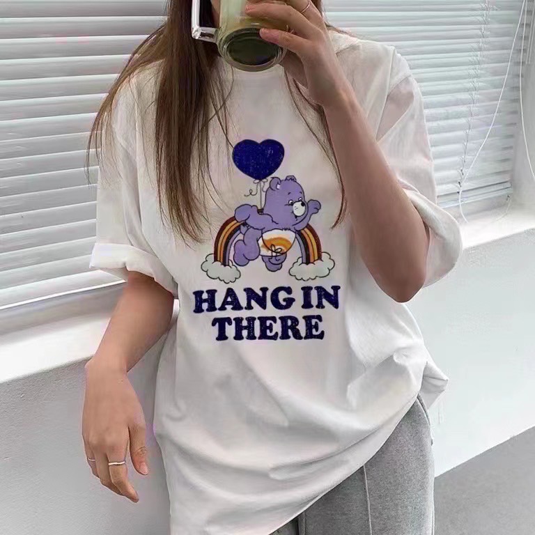 彩虹熊寬鬆大tee