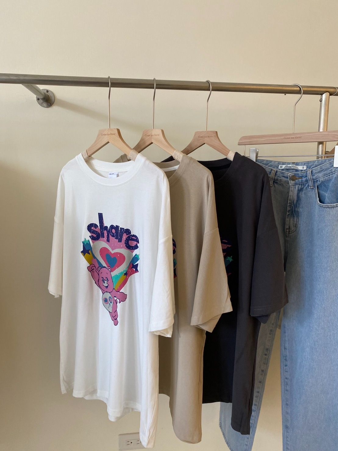 SHARE熊熊寬鬆踢