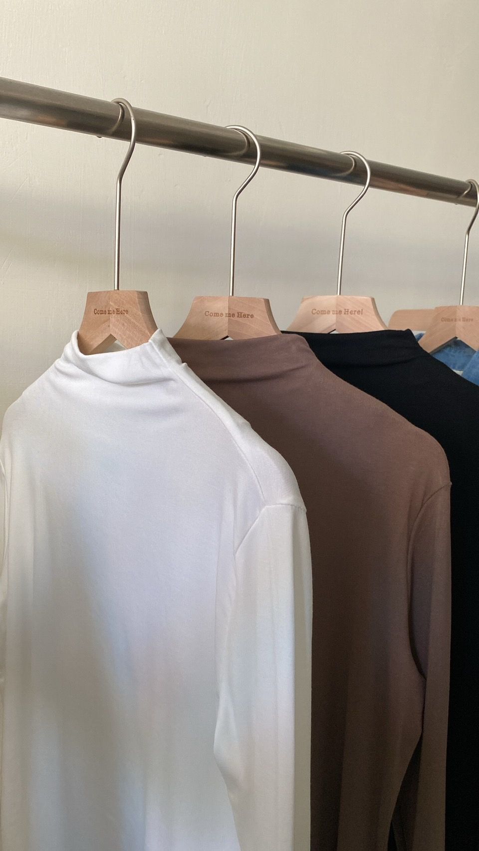 半高領彈力內搭