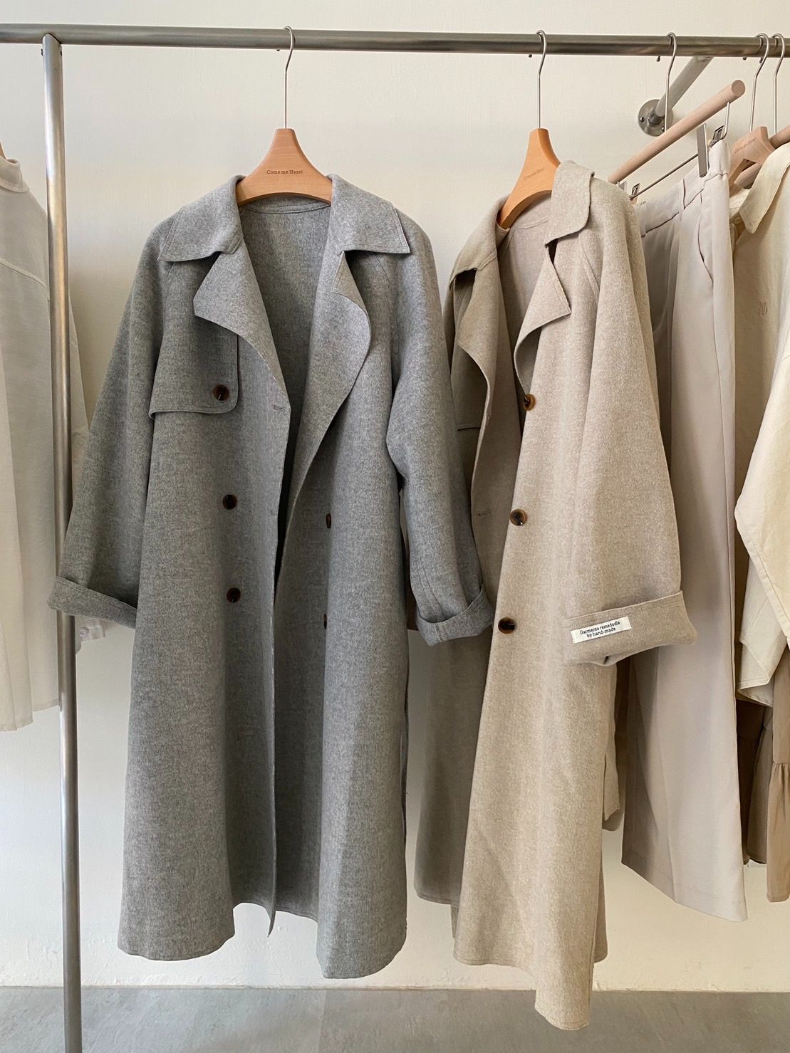 破百件長版羊絨外套2 colors