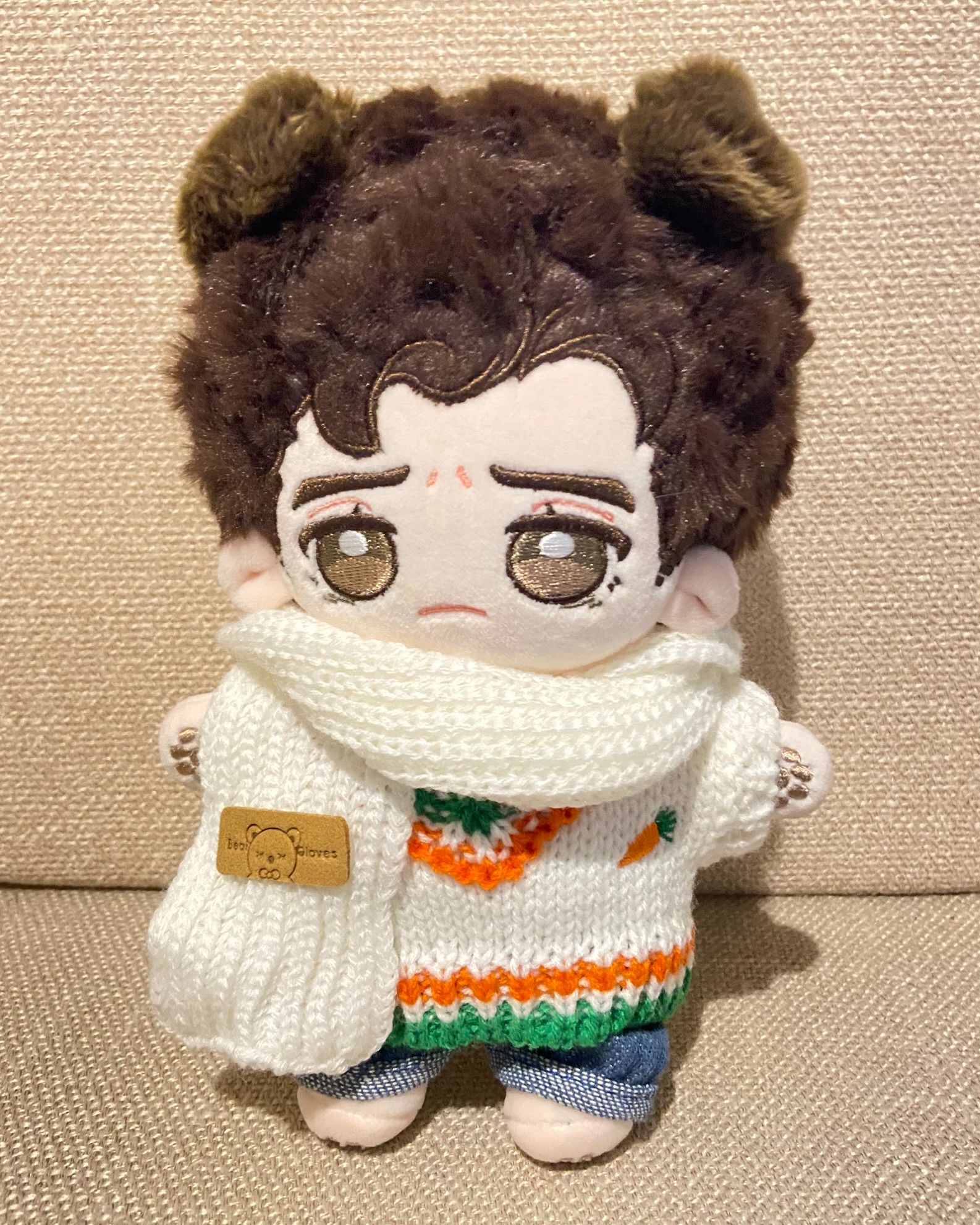 月光騎士 史蒂芬棉花娃 贈衣服