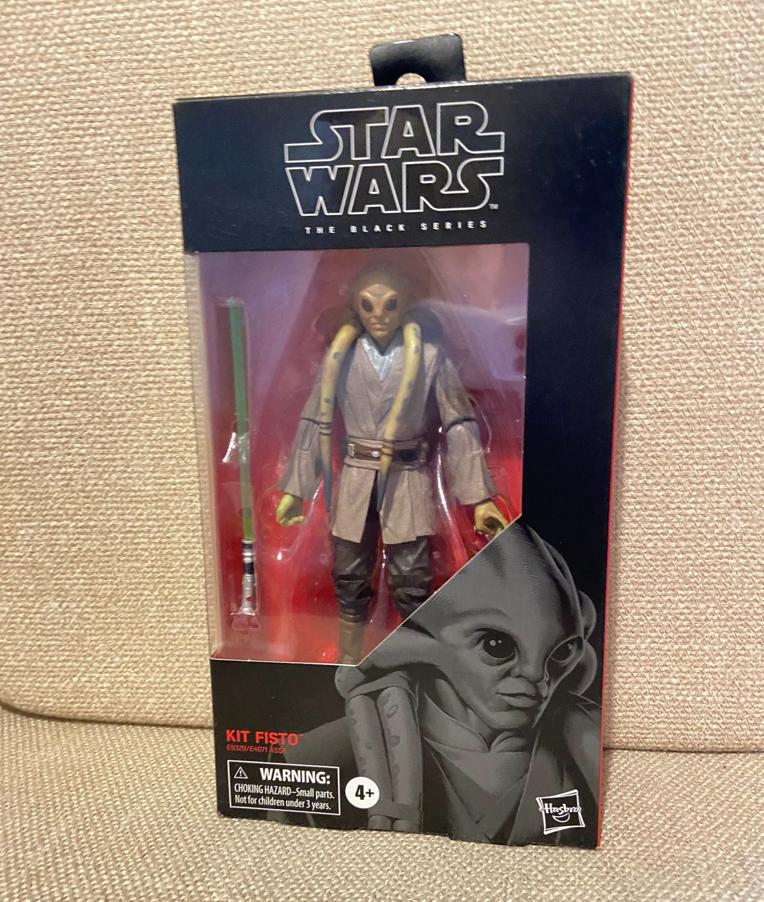 孩之寶 星際大戰 STAR WARS 6吋 黑標系列 絕地大師 Kit Fisto