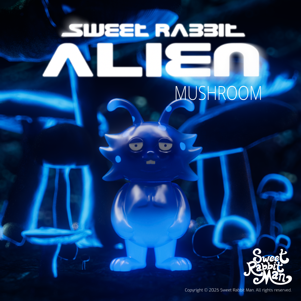 Sweet Rabbit Alien - Mushroom
