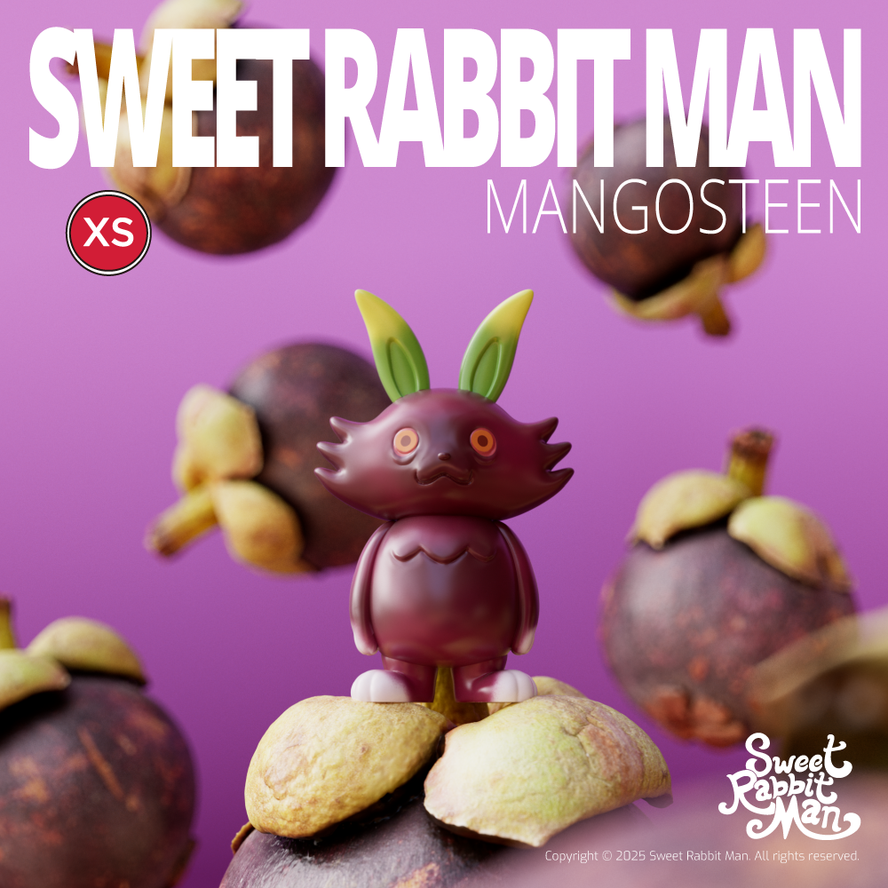 Sweet Rabbit Man XS - Mangosteen