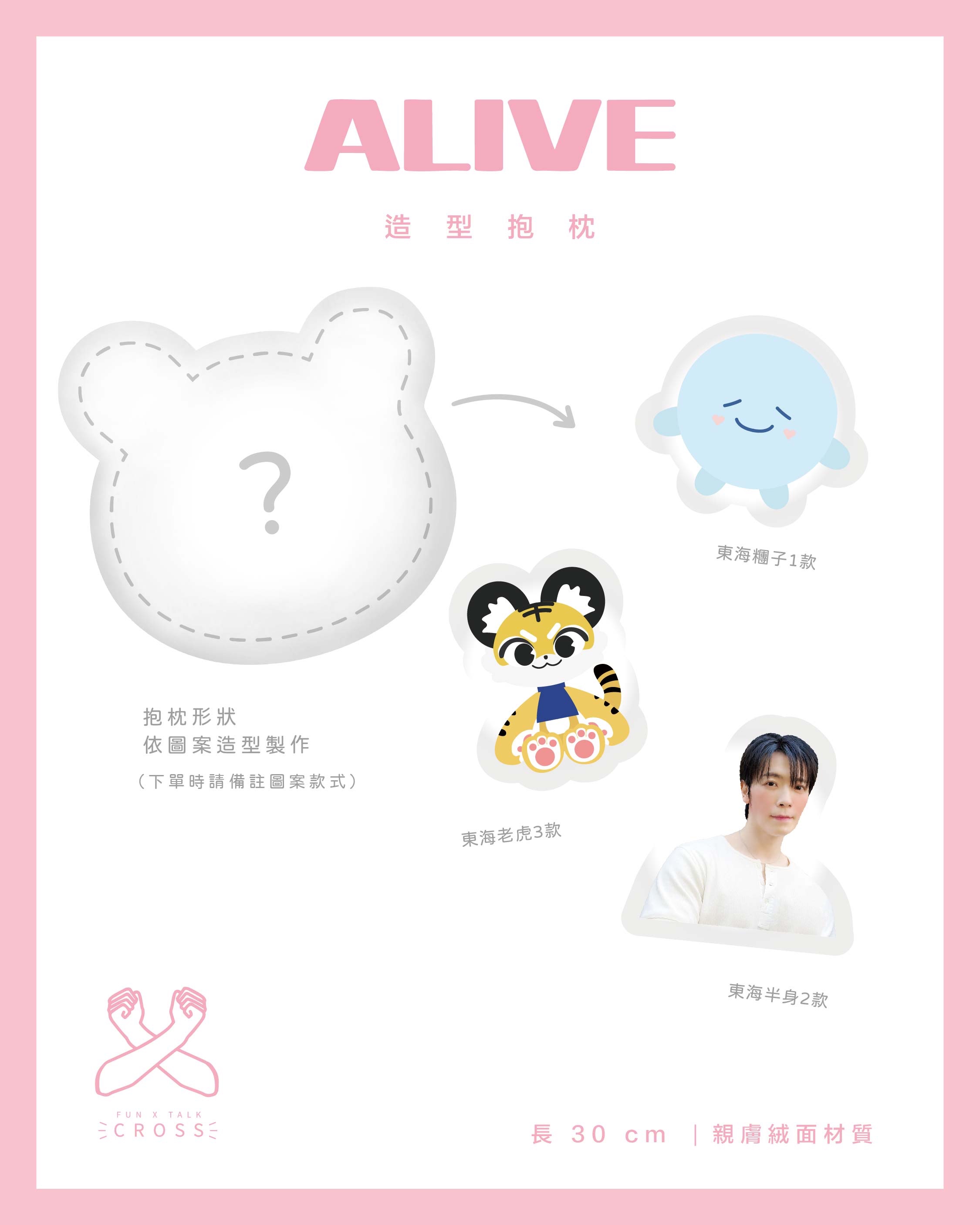 NEW !! 東海 造型抱枕! 【預購商品，無法面交，限超取】（請點圖看更多選項）