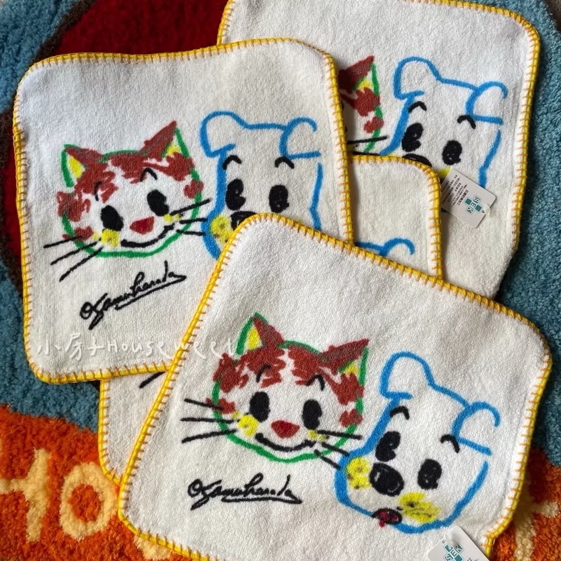 原田治 OSAMU GOODS 純棉方巾