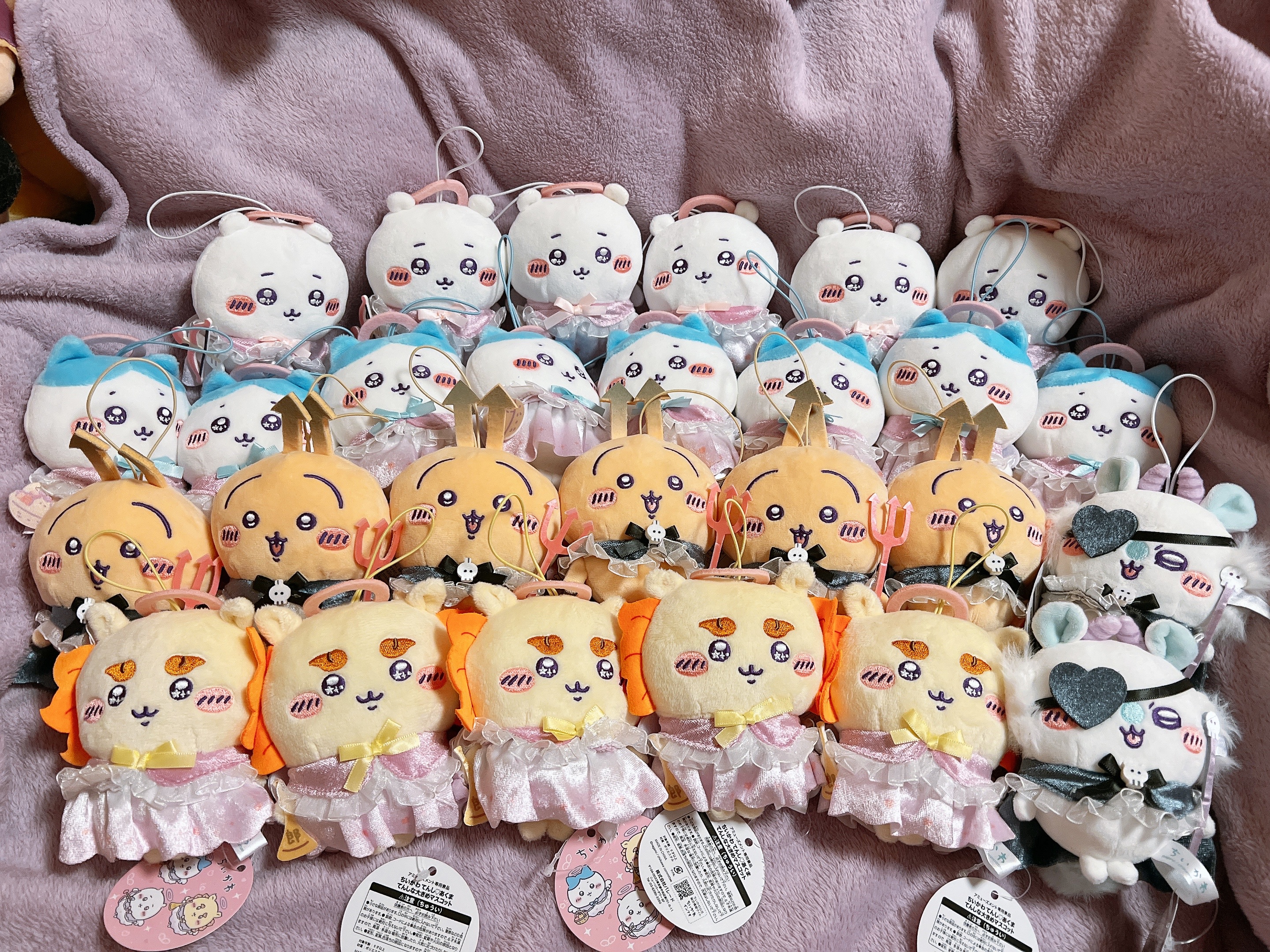 天使惡魔系列景品娃