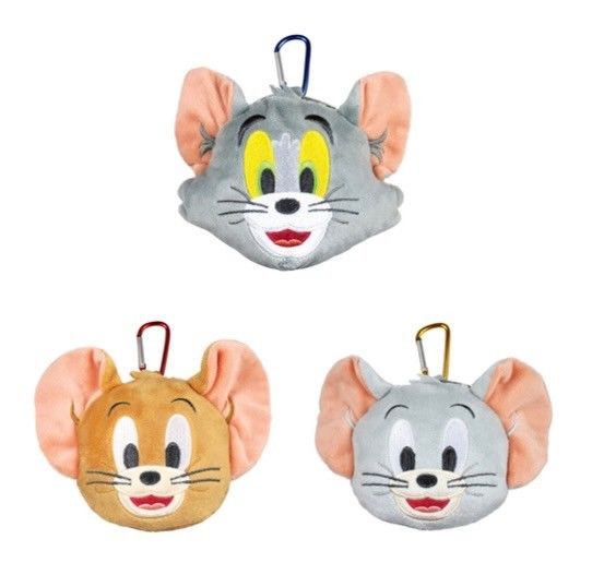 #日本代購 正版TOM＆JERRY 大頭零錢包