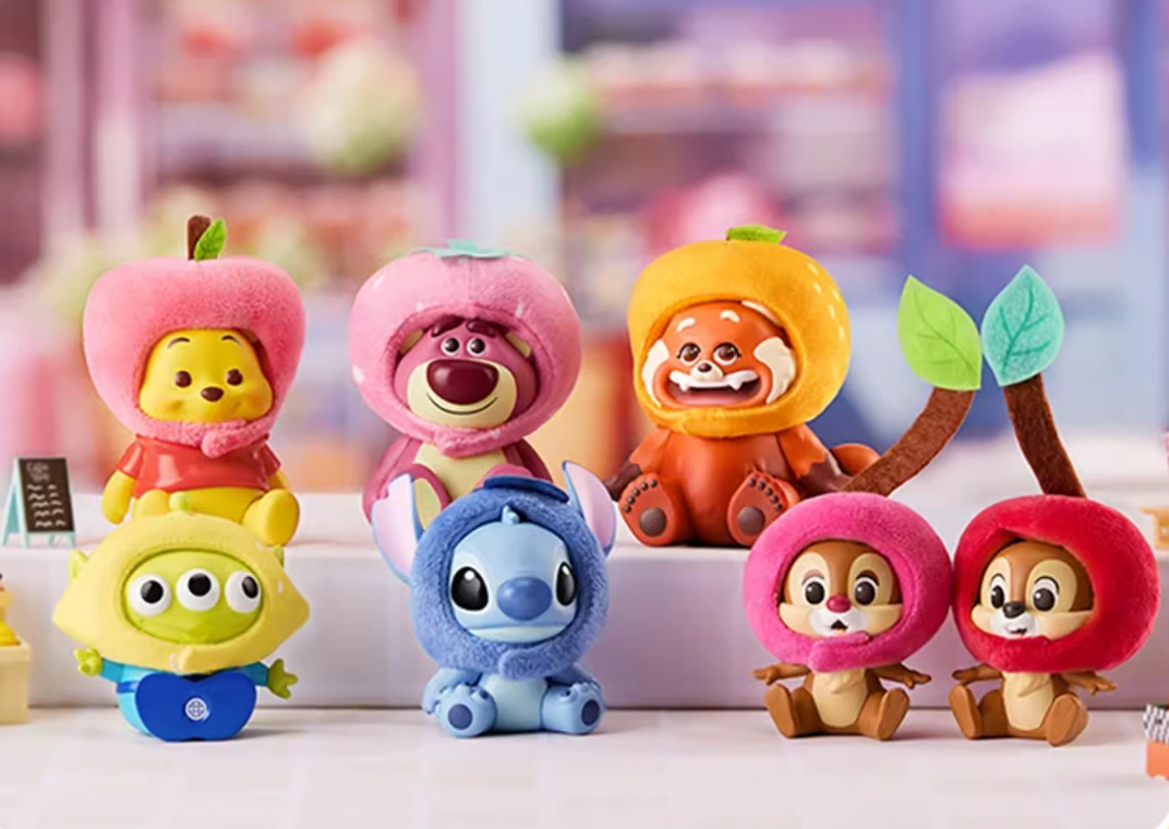 最萌盲盒系列來啦🌟闆娘發瘋！迪士尼水果頭套可互換盲盒❤️（闆娘自帶）