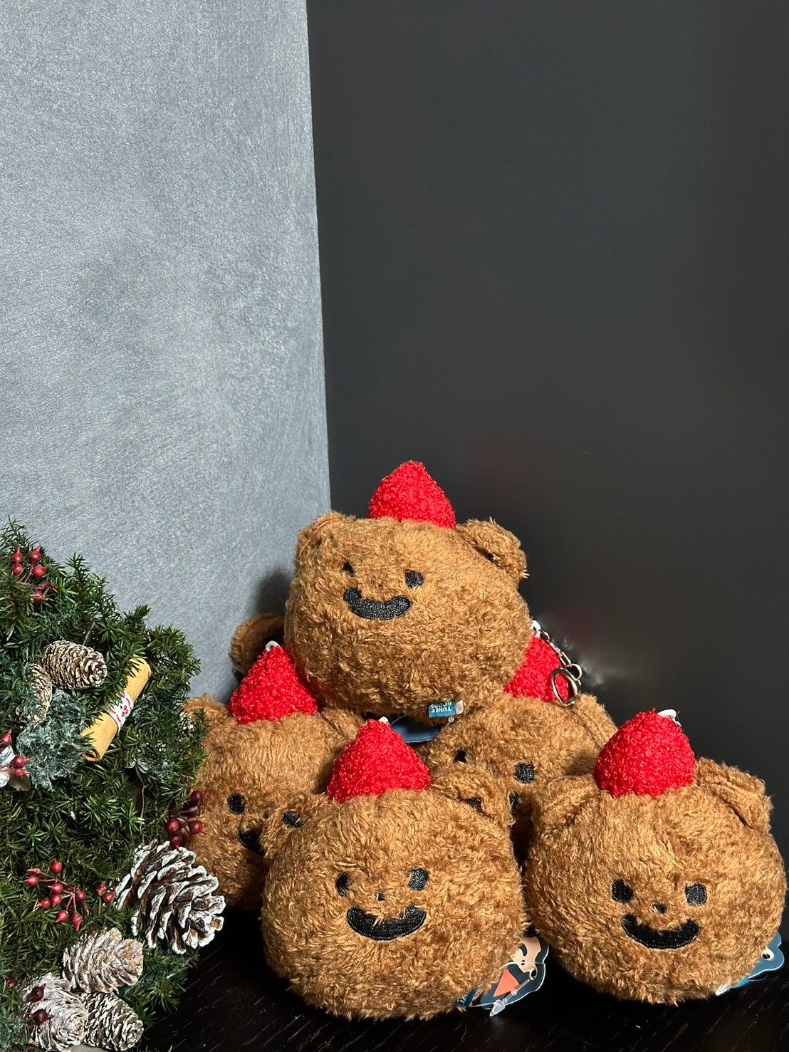 超級韓！小眾必備紅帽泰迪熊系列商品🐻