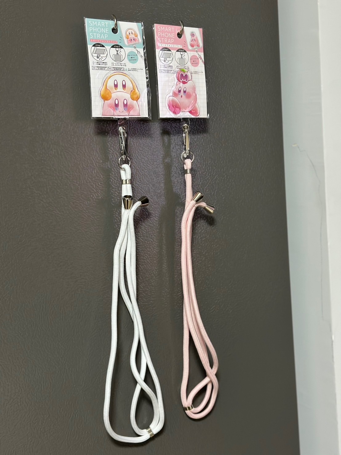 #日本代購 卡比之星手機掛片（附掛繩）