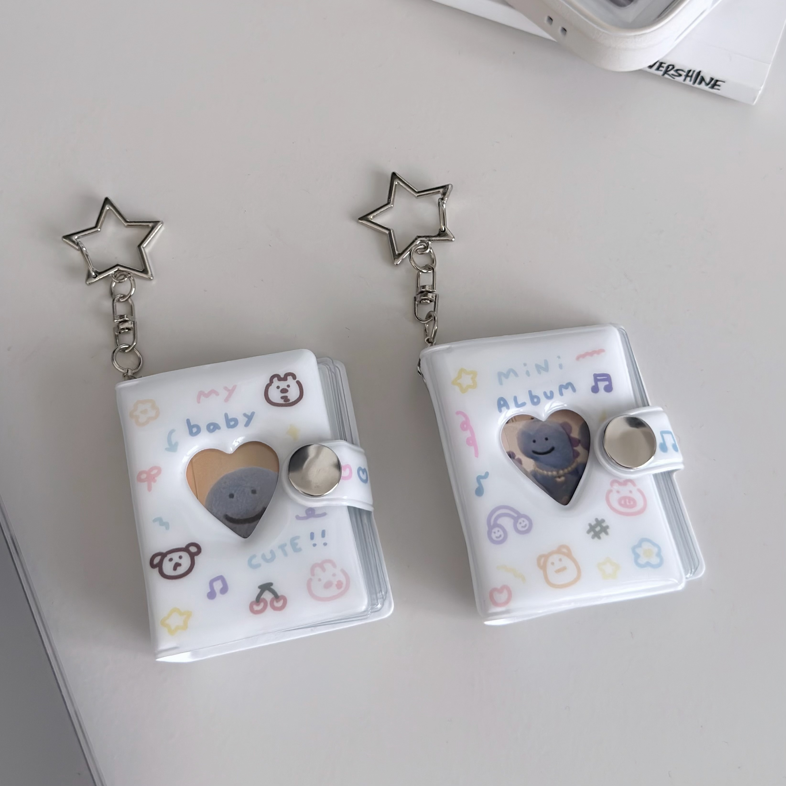 2吋大頭照收納冊🌟（附星星掛扣）