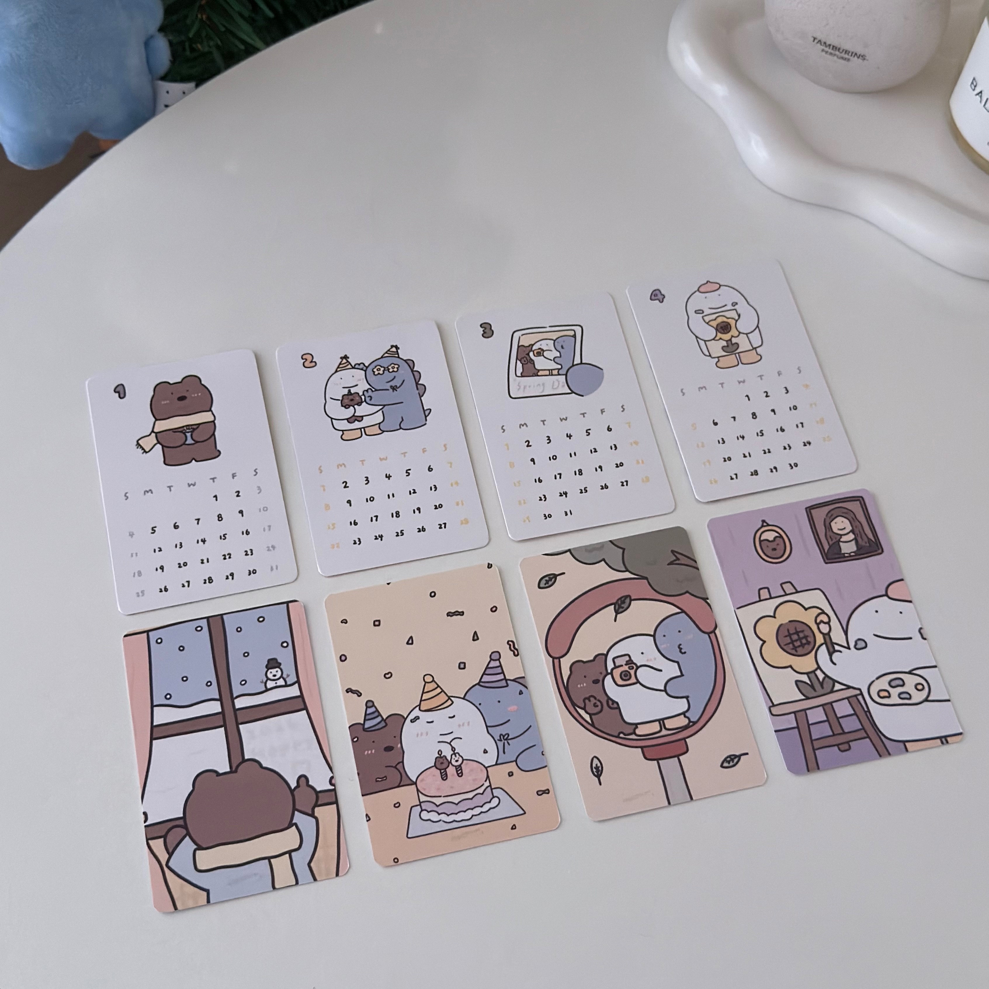 2026馬年月曆小卡📅（一包12張）