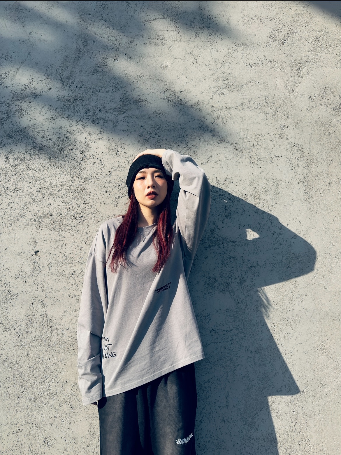 Subsist 長袖Logo T