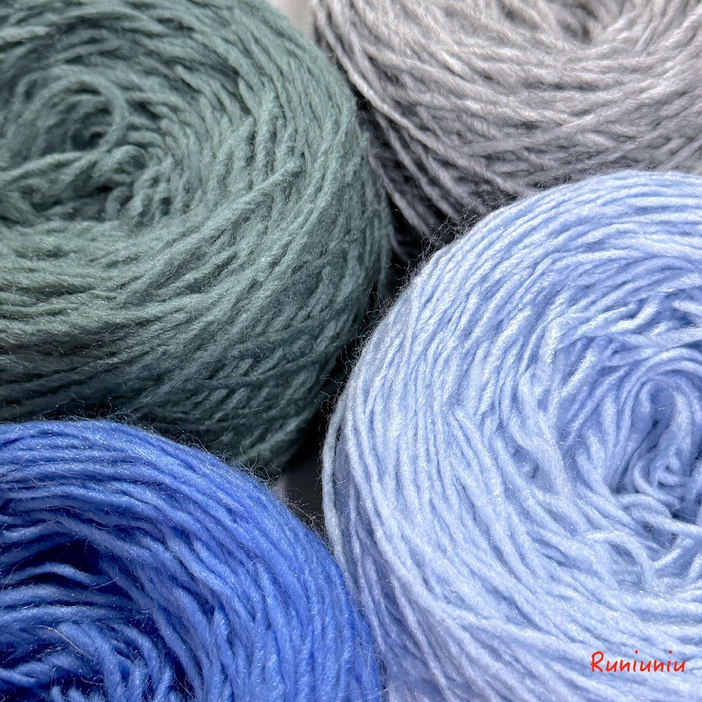 【乳妞妞毛線坊】綜合款壓克力單股毛線（共四色）