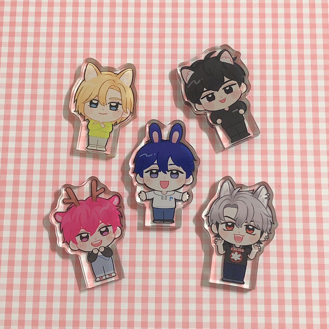 PLAVE動物版厚飯友（隨機送一張飯友角色的小表情貼紙）