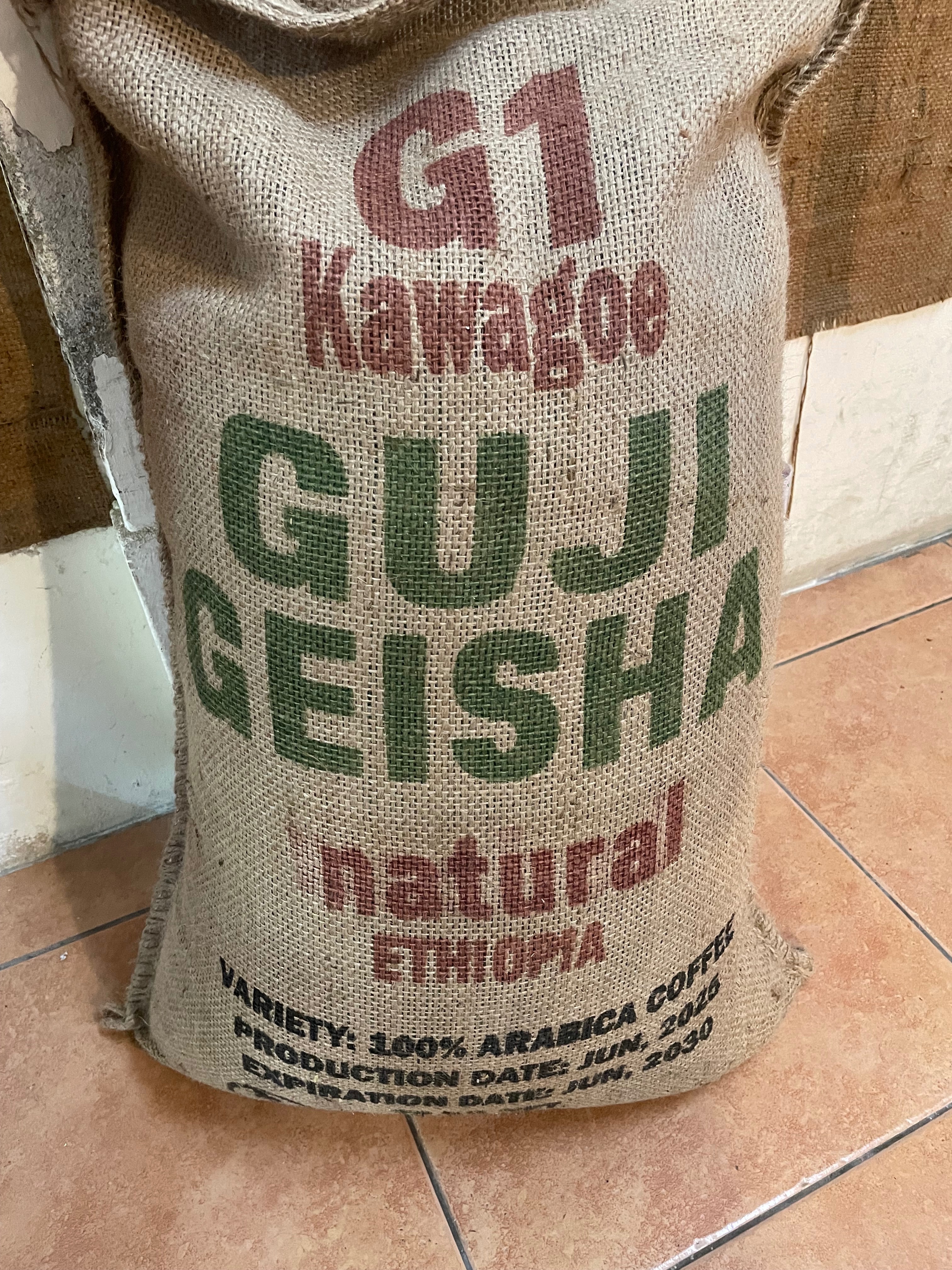 🌟新豆上架衣索比亞 古吉 阿努卡特 藝伎種 日曬 原生Heirloom 種