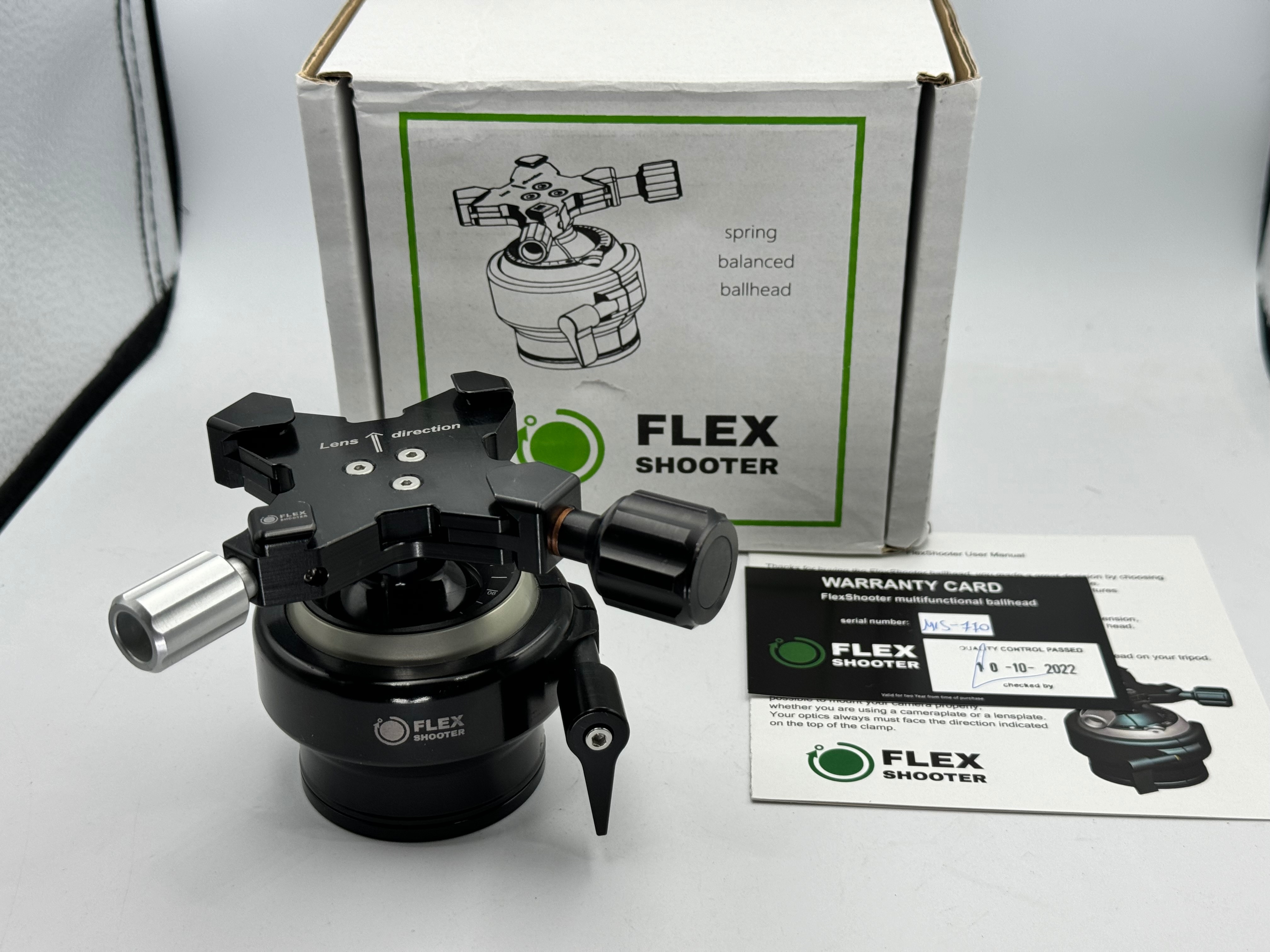 匈牙利Flexshooter MINI頂級雙球體雲台