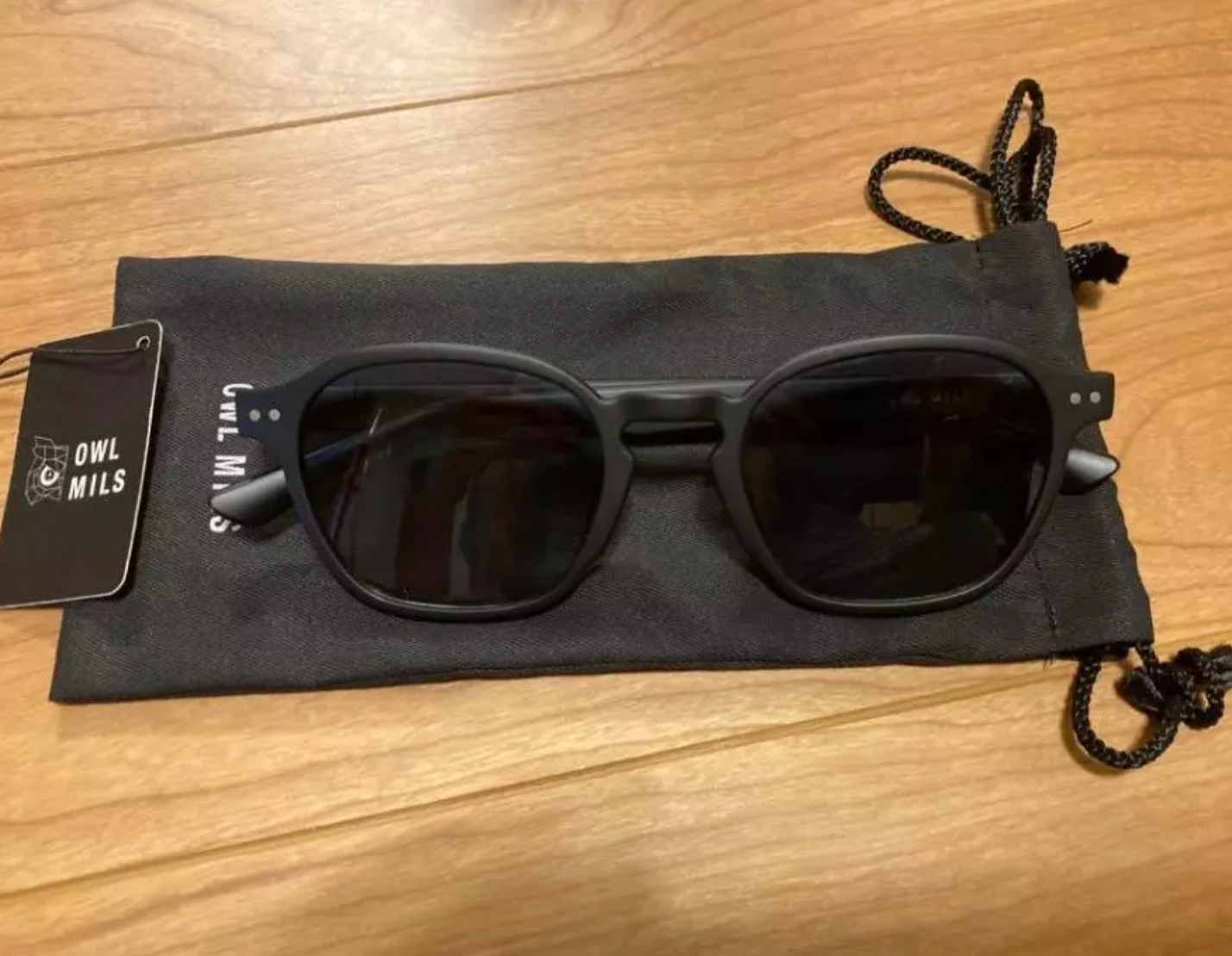 日本戶外太陽眼鏡OWL MILS BLUE LABEL Fenrir BL-003 二手九成新